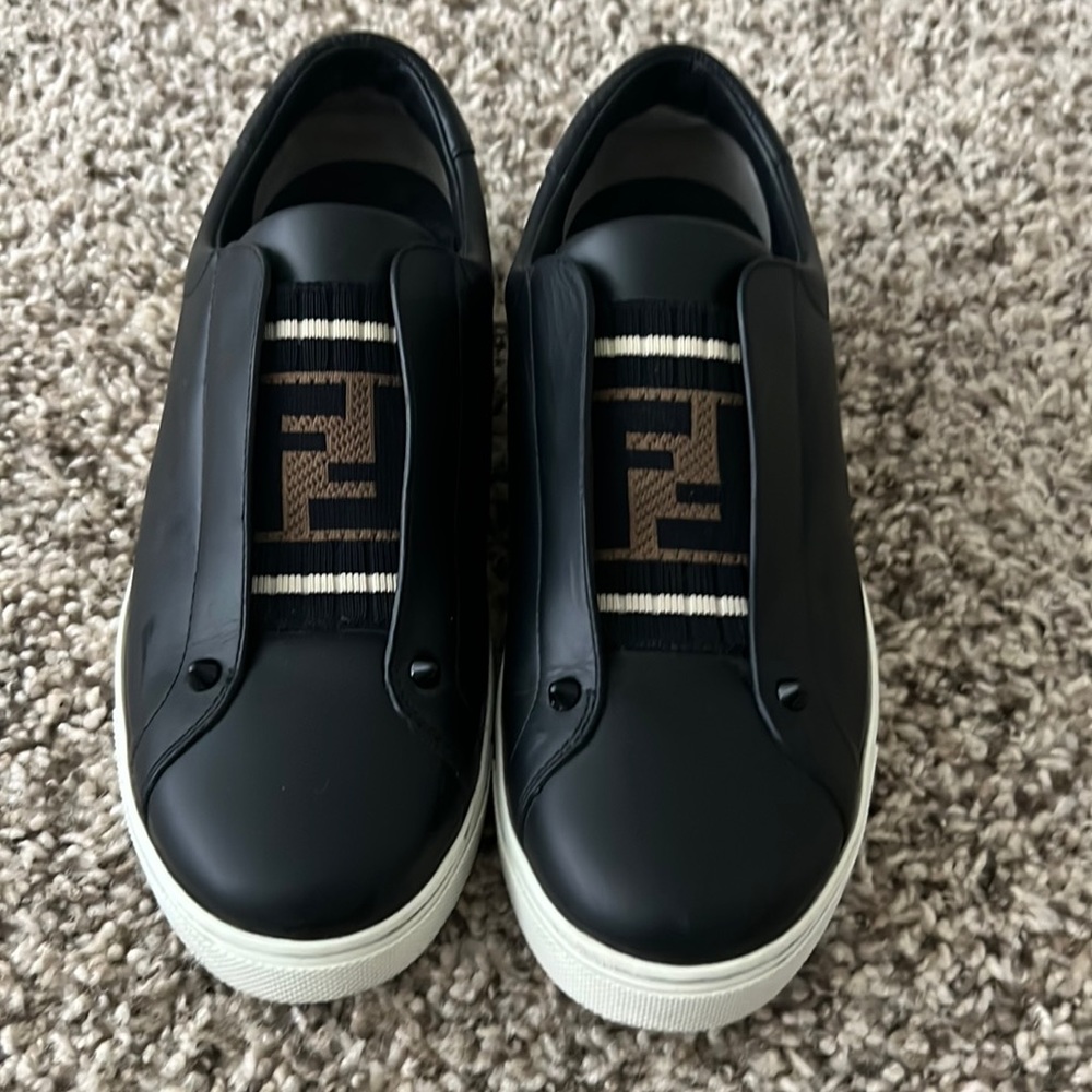 Fendi slip on shoes